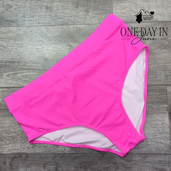 Tempt Me Plus Size High Waist Bikini Bottom Size 18W - Picture 1 of 4